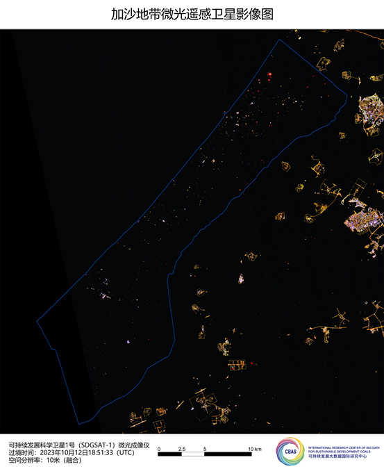 触目惊心！中国卫星拍下加沙地带断电前后影像