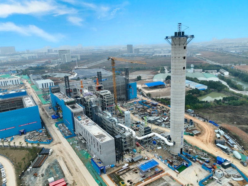 年发电1.2亿度 武汉首个“固废变宝”项目成功试点火